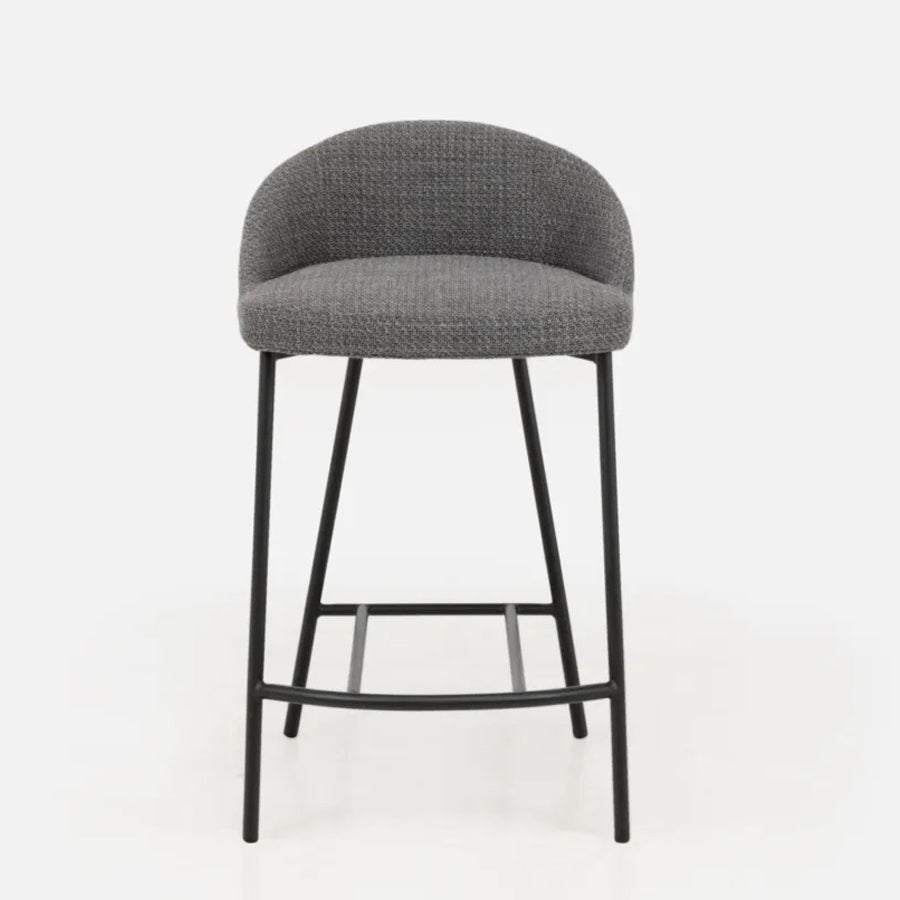 Mick barstool in grey