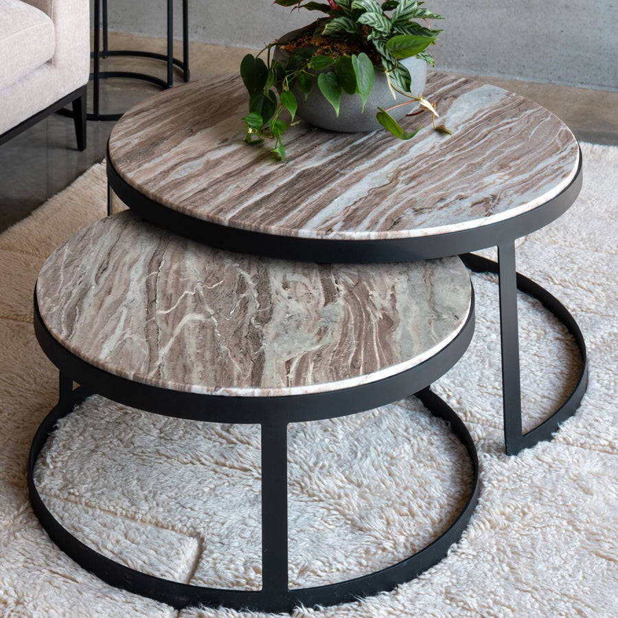Monoco nested coffee tables