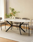 Nola stone dining table