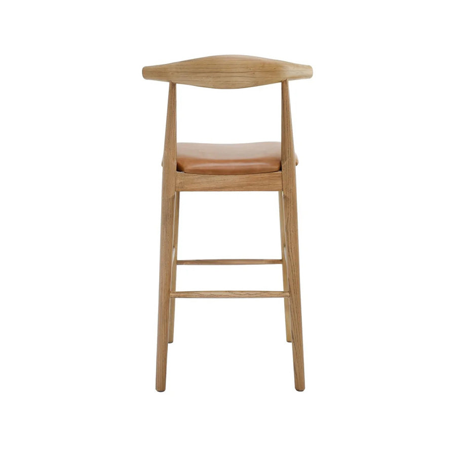 Nordic Barstool Tan Leather