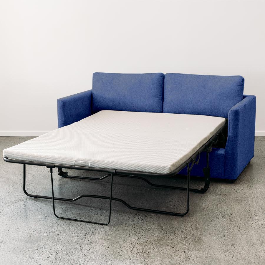 Oxford sofa bed in cobalt Stacks Furniture Wellington Stacks