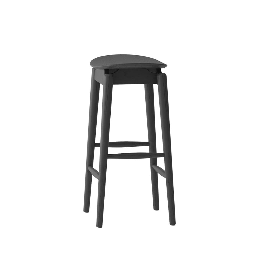 Oslo barstool in black