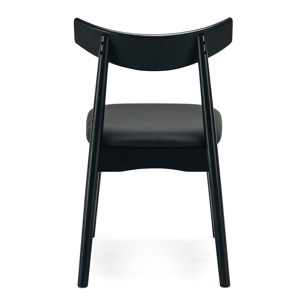 Host dining chair in black oak