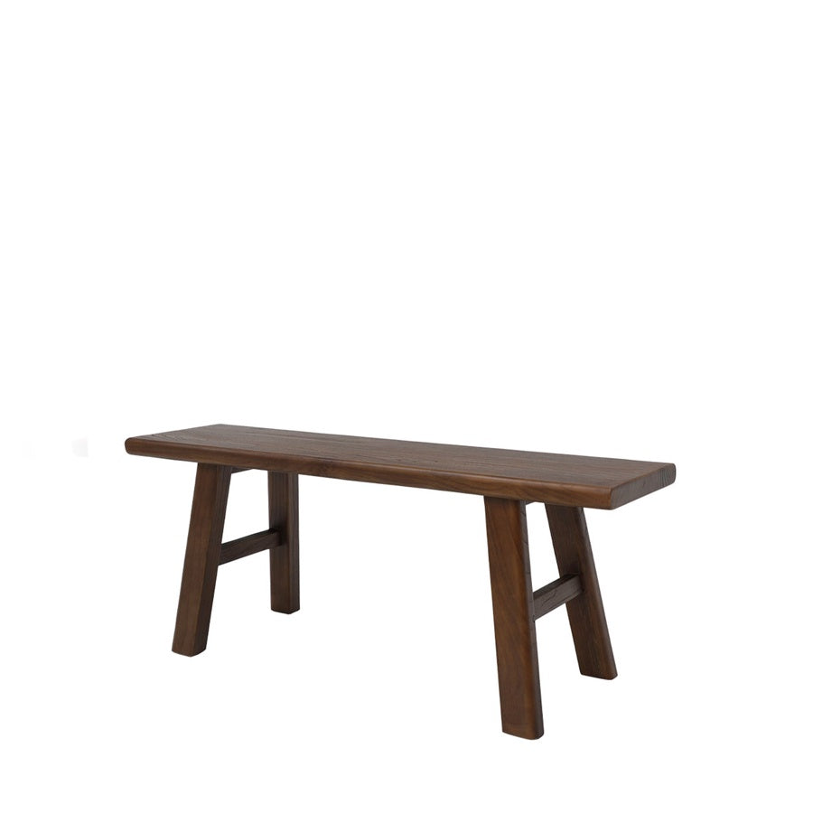 Parq short bench walnut 