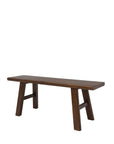 Parq short bench walnut 