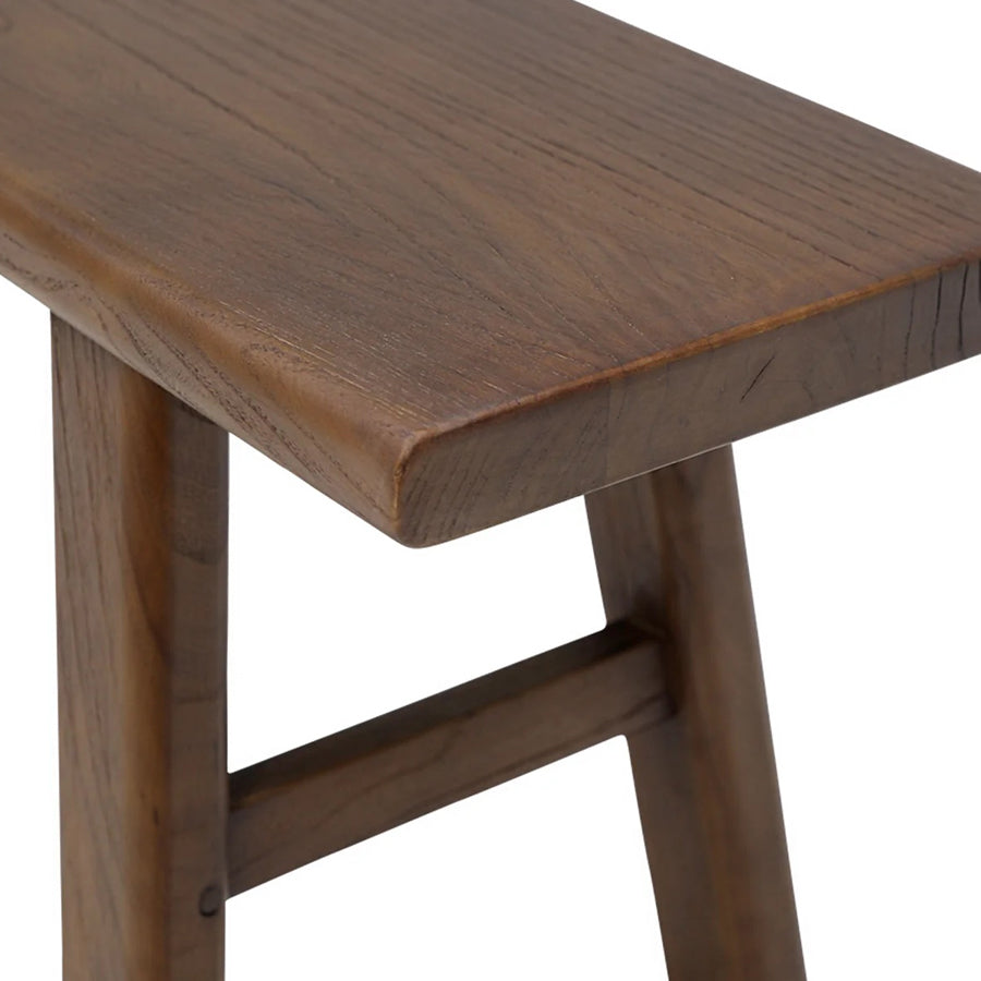 Parq short bench walnut 