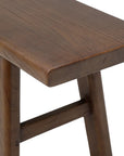 Parq short bench walnut 