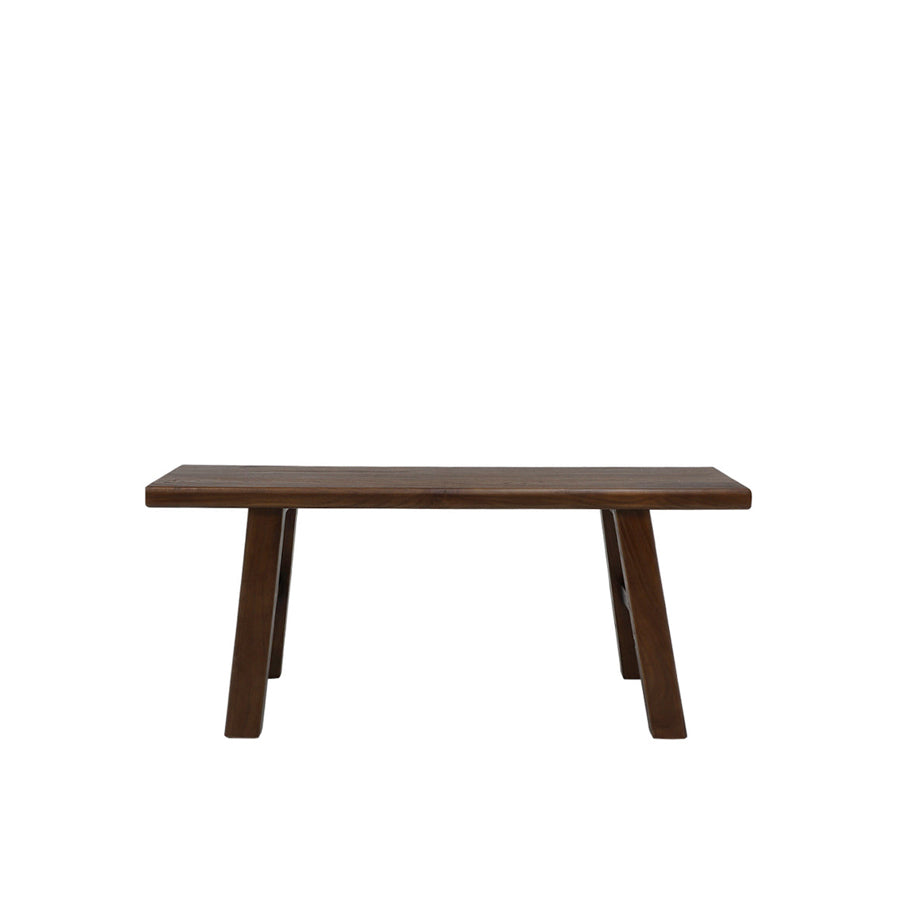 Parq short bench walnut 