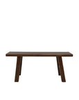 Parq short bench walnut 