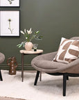 Perry armchair in latte