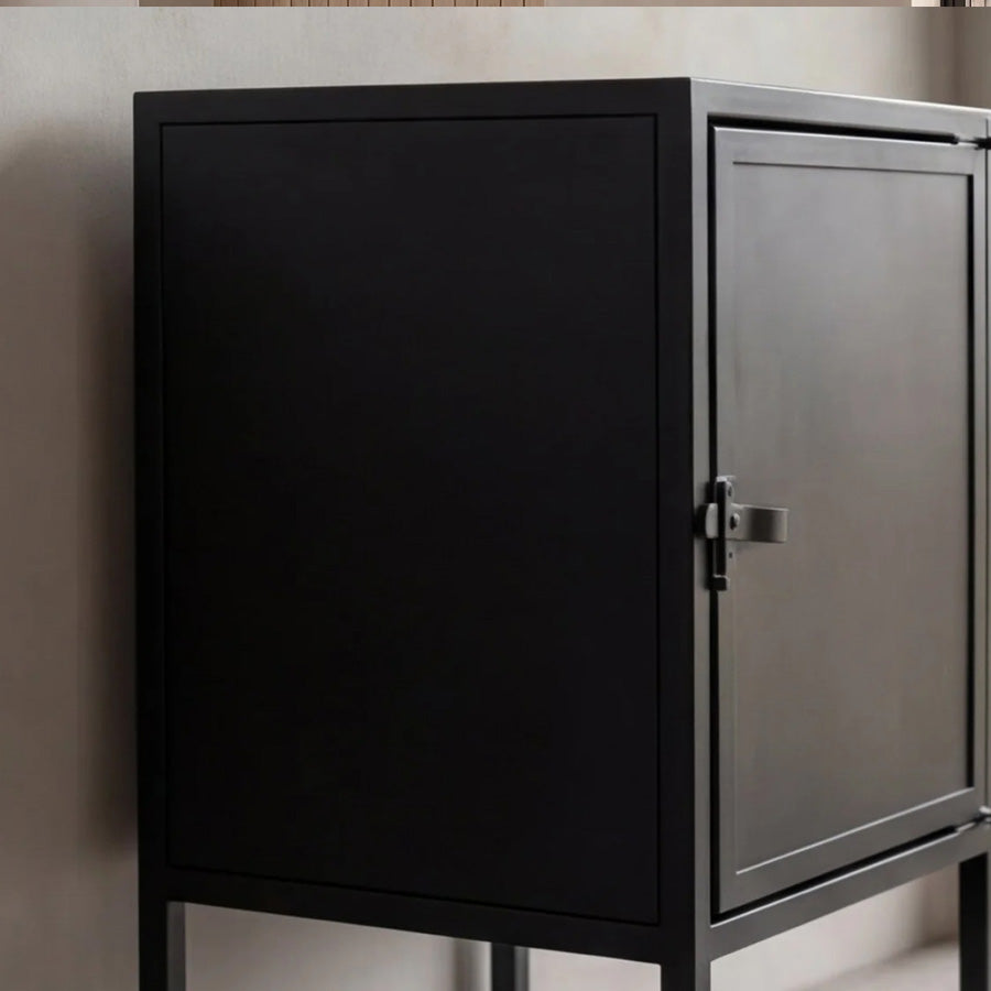 St Arnaud metal bedside table