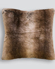 Warm & Rustic Faux Fur Euro cushion