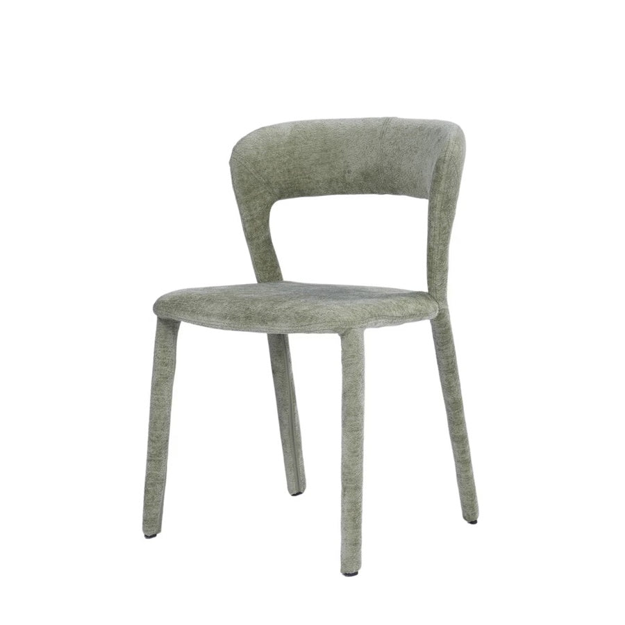 Finn upholstered dining chair in Sage