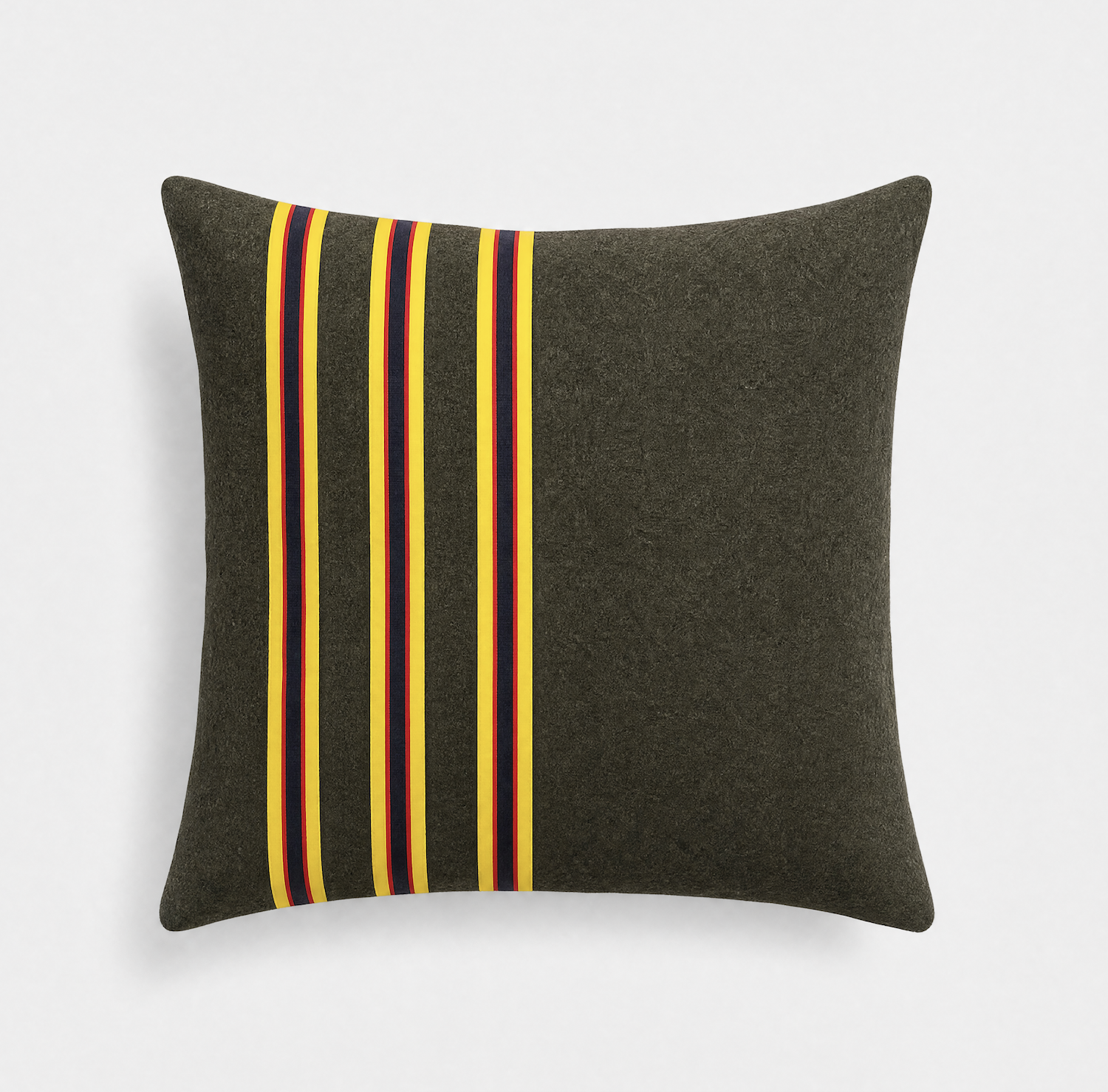 Army wool cushion