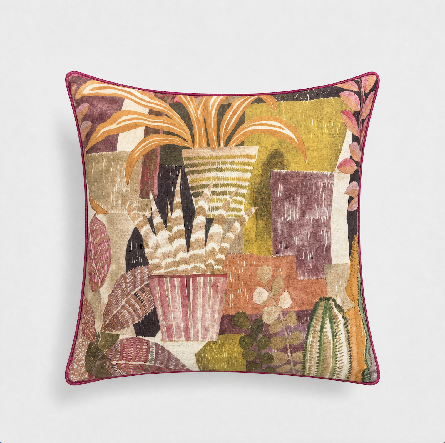 Dusk abstract cushion