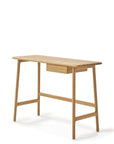 Sketch author desk in blonde oak