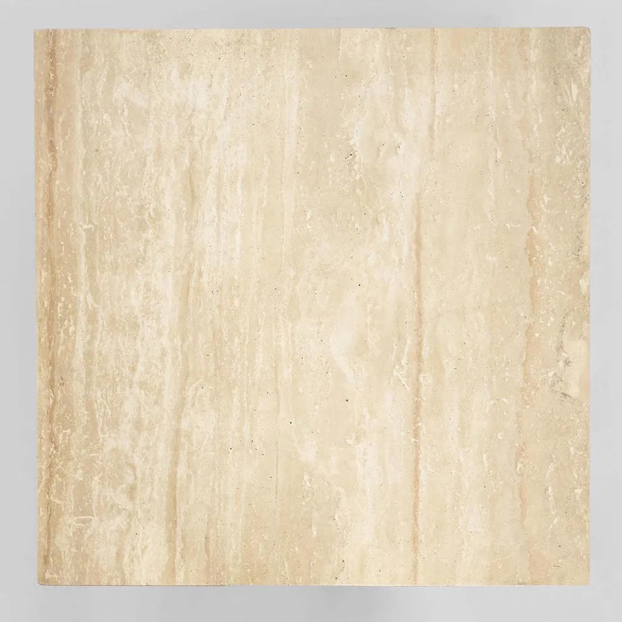 Solara travertine coffee table 
