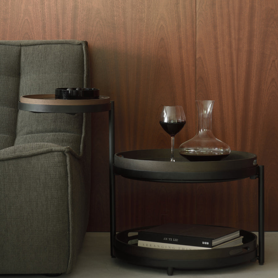 Swivel Tray Side Table |Stacks |Wellington – Stacks Furniture Store