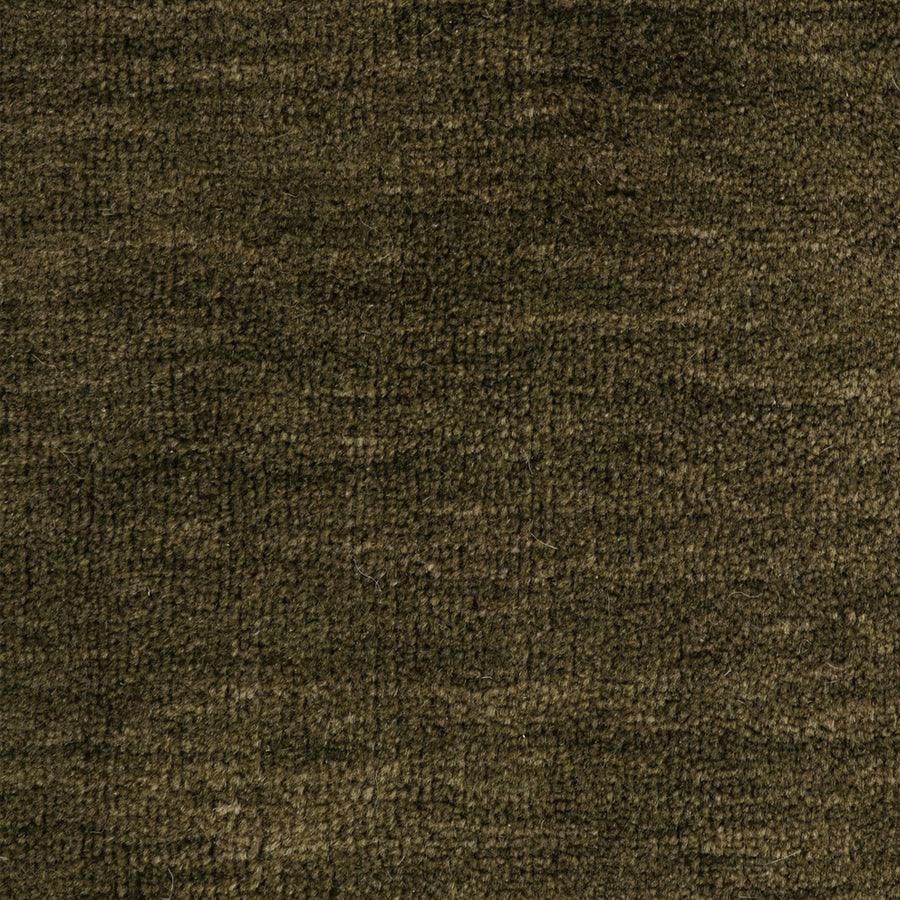 Sandringham wool rug in moss