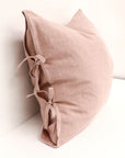 Tully Tie Cushion in Old Pink
