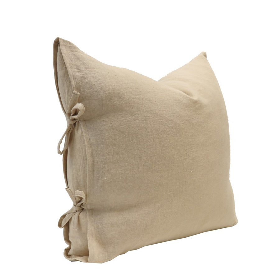 Tully tie cushion Hazelnut 