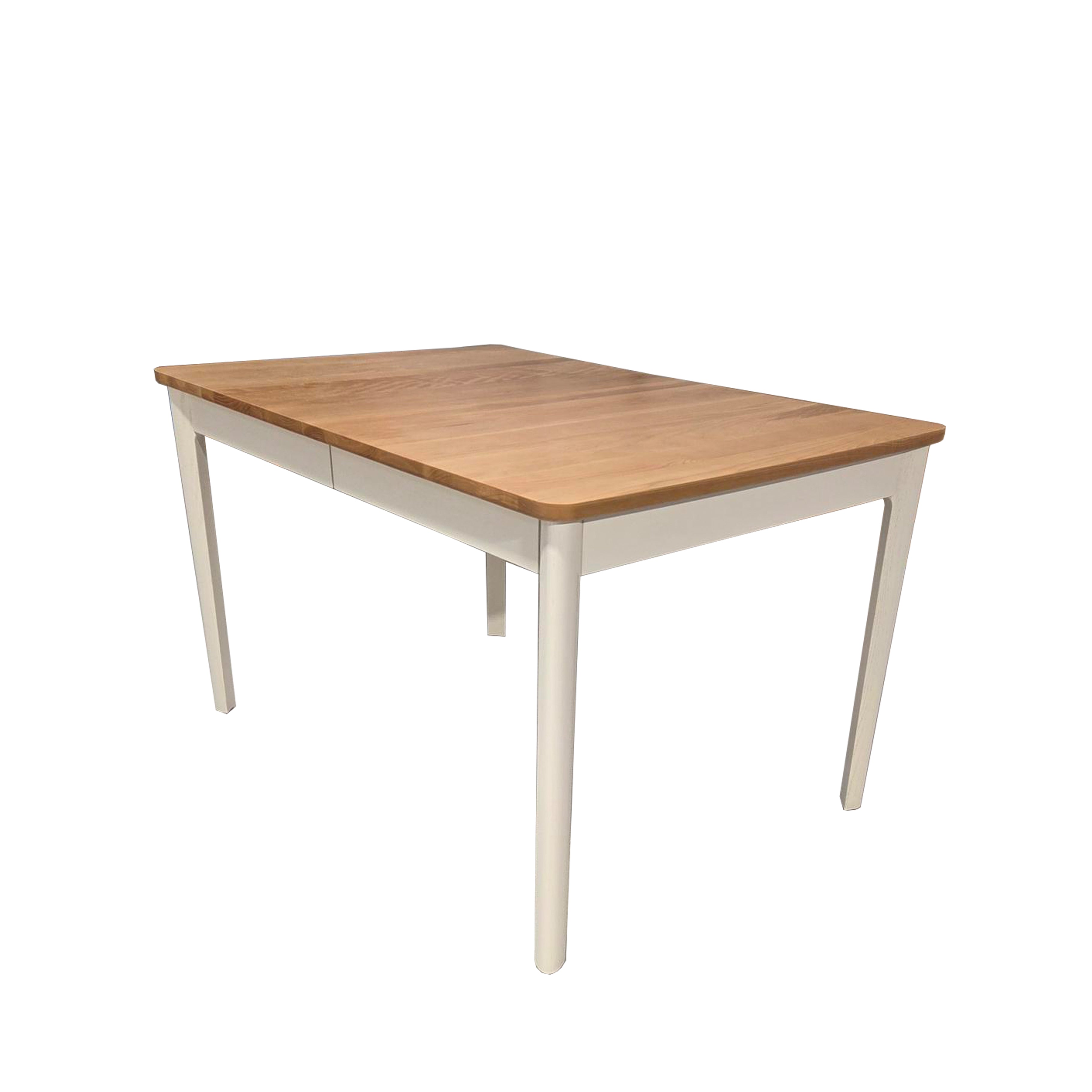 Ghost dining table twin leaf extension 