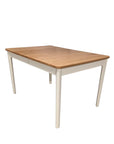 Ghost dining table twin leaf extension 