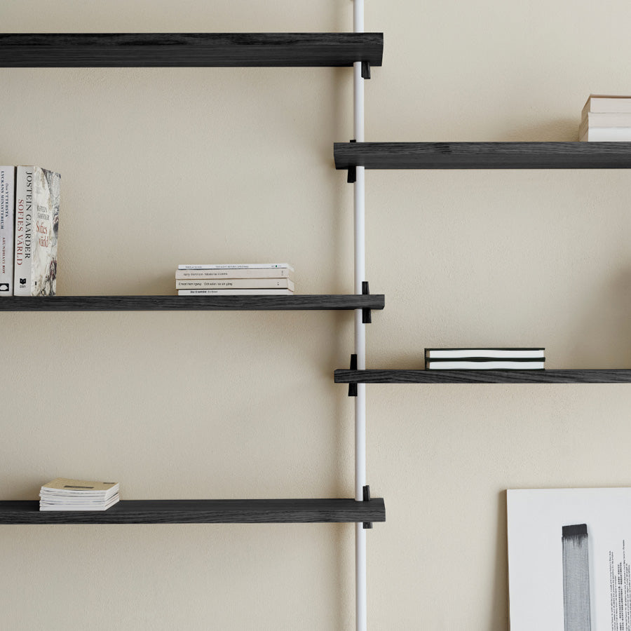 Double Stack Shelf Moebe Wall Double Bay Shelving System|Stacks |Wellington – Stacks ...