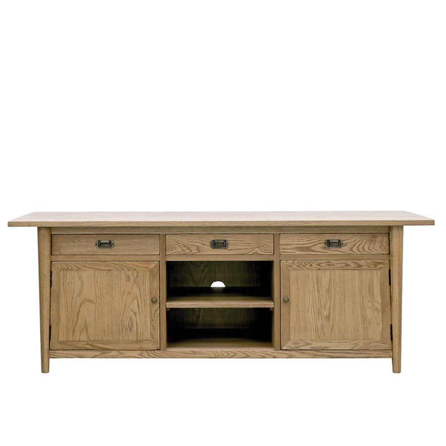 Maraetai Solid Oak Entertainment Unit