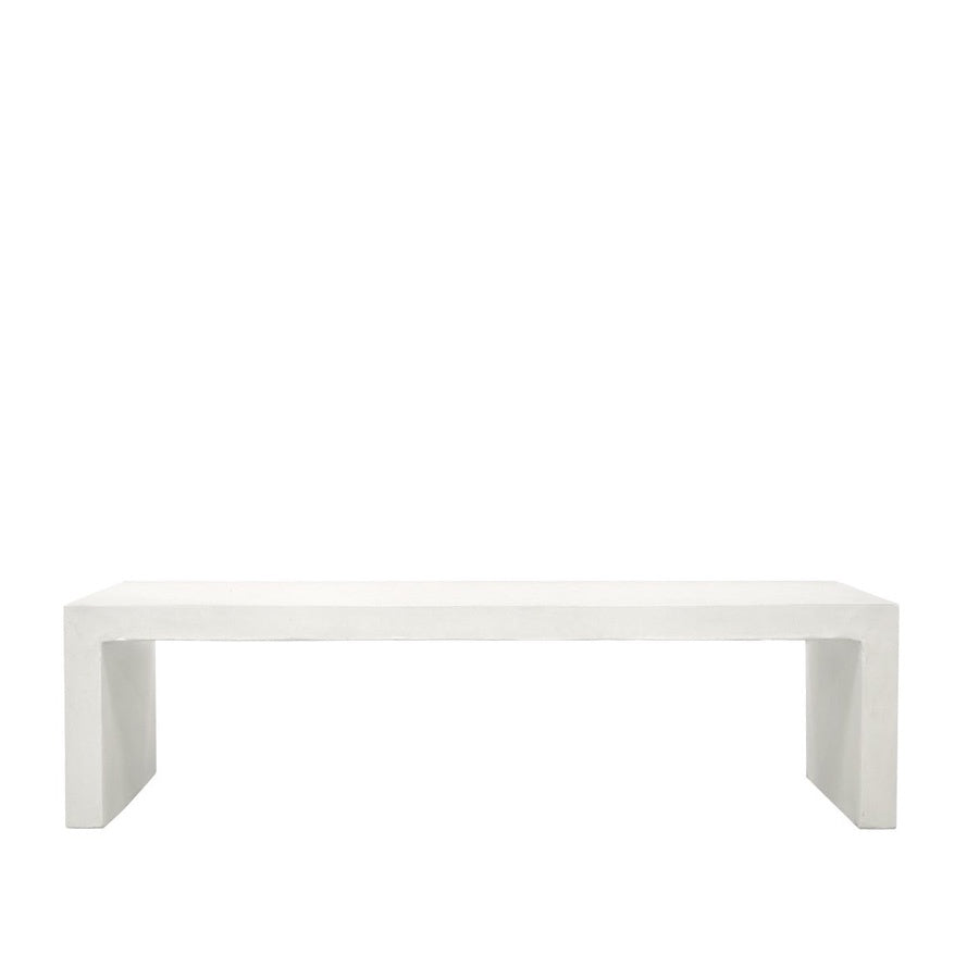 Palma Concrete bench white