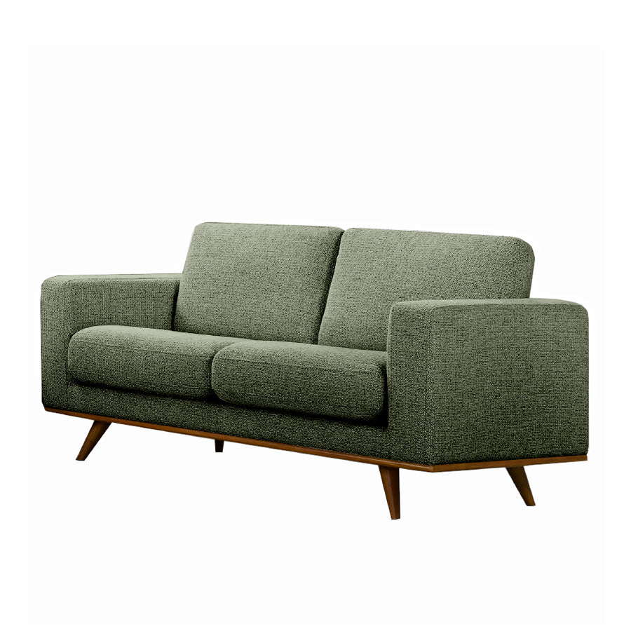 Willow 2 seat sofa Green