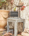 Zinc side table