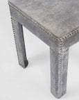 Zinc side table