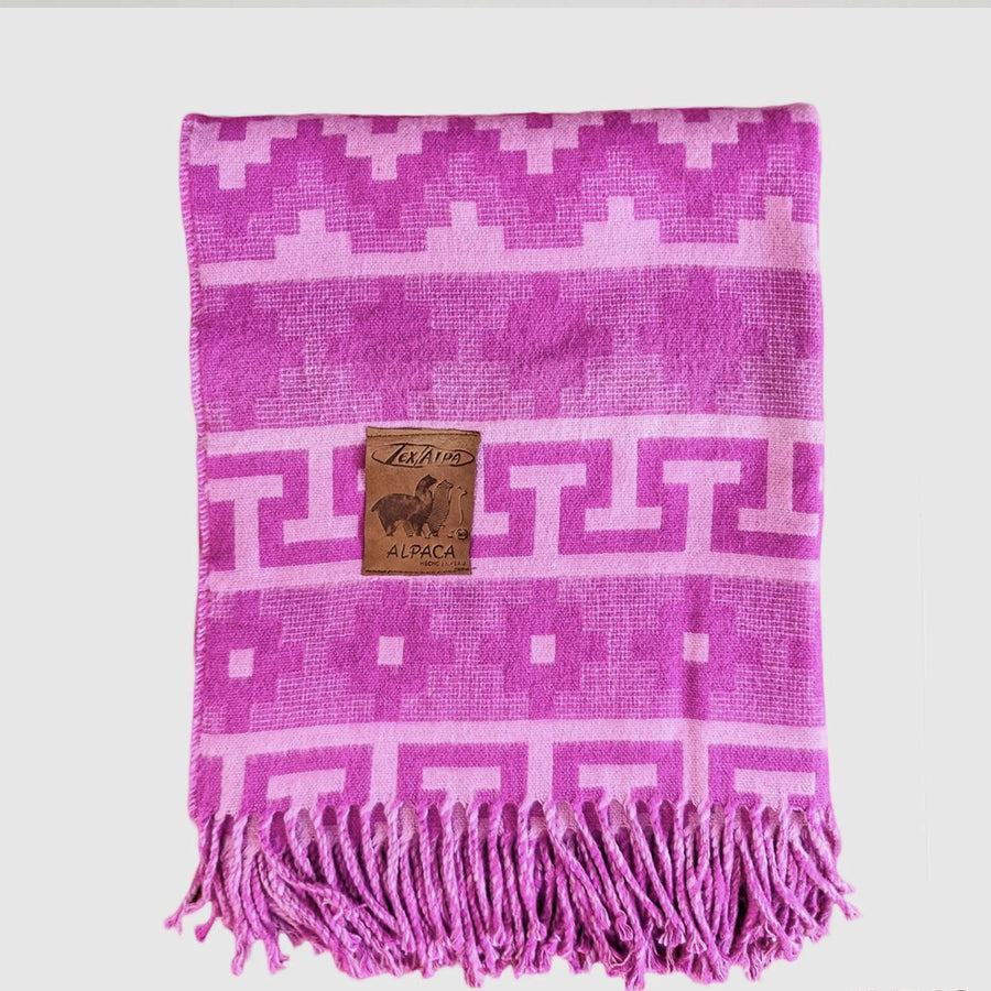 Alpaca wool blanket