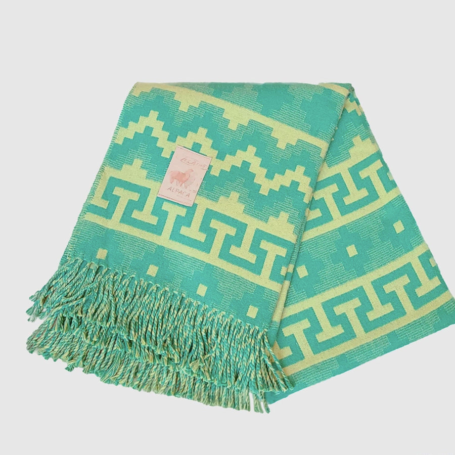 Alpaca wool blanket