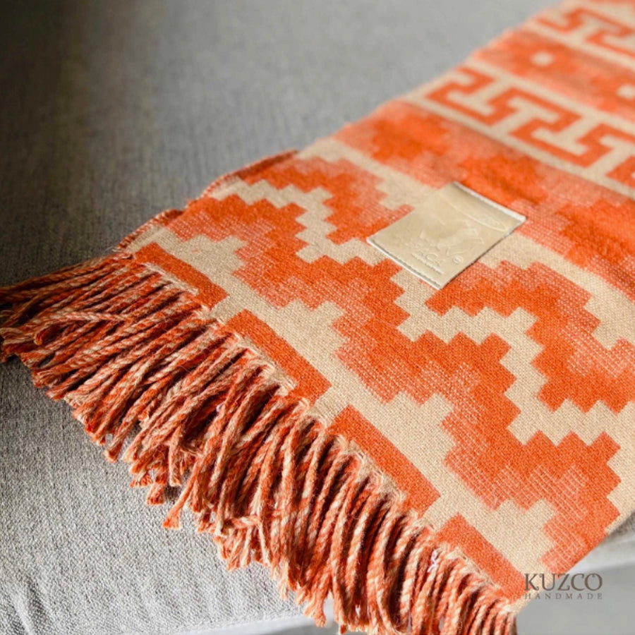 Alpaca wool blanket 