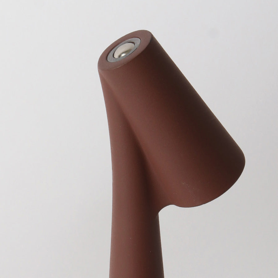 Apex portable table lamp | Brown