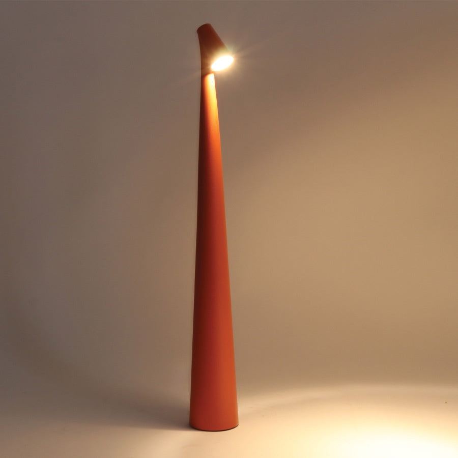 Apex portable table lamp | Orange