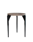 Ariana marble side table forest floor