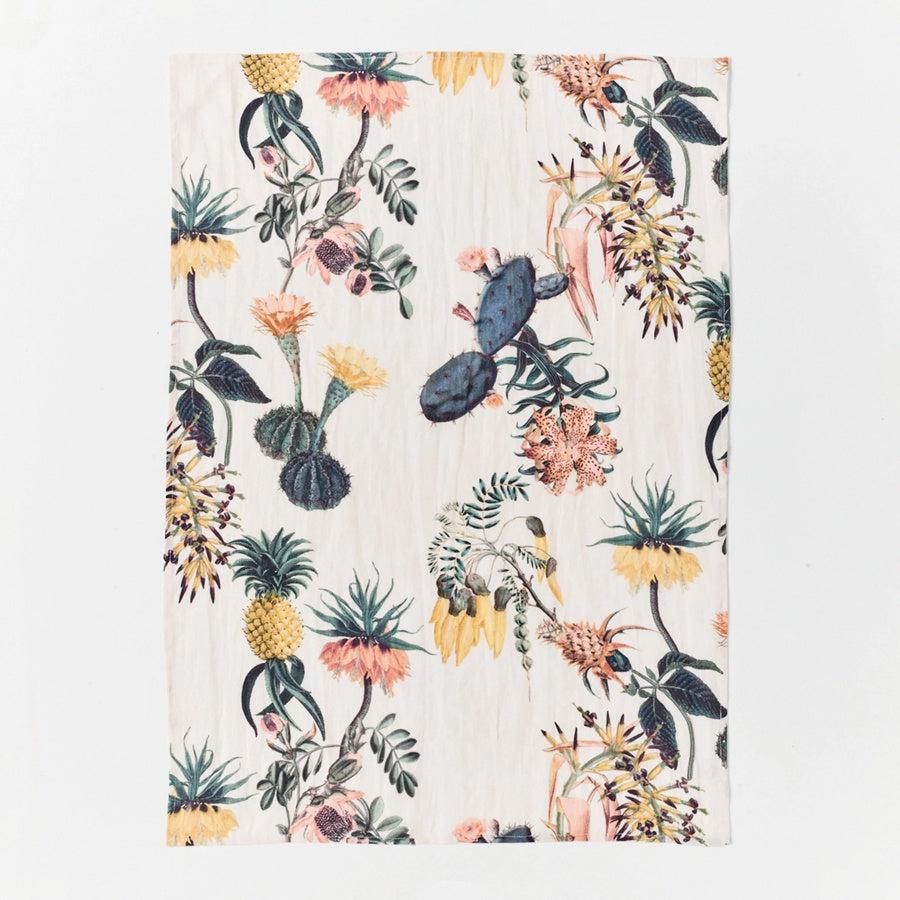 Attenborough Linen Tea Towel