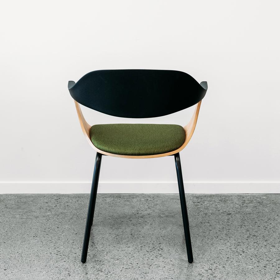 Moss dining chair in green