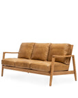YUKON | 3 seater, tan leather