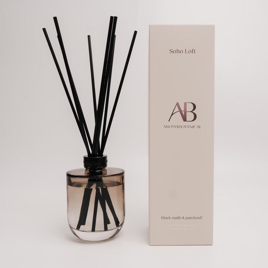 Reed diffuser | Black Oud &amp; Patchouli