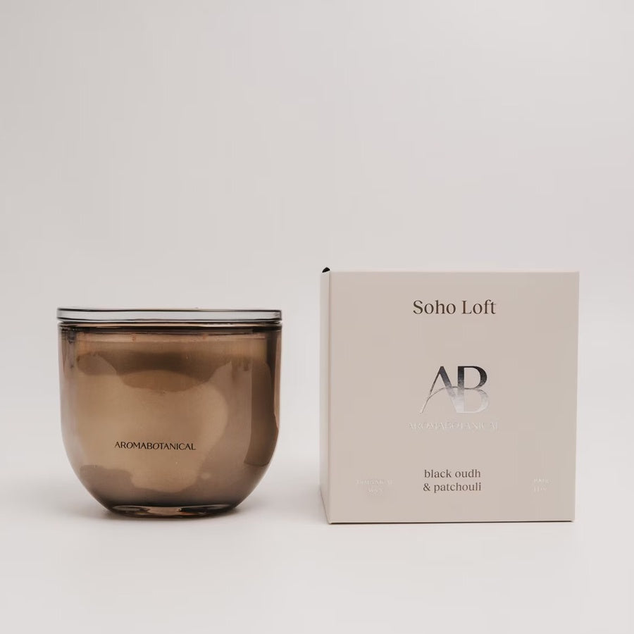 Scented candle | Black Oud &amp; Patchouli
