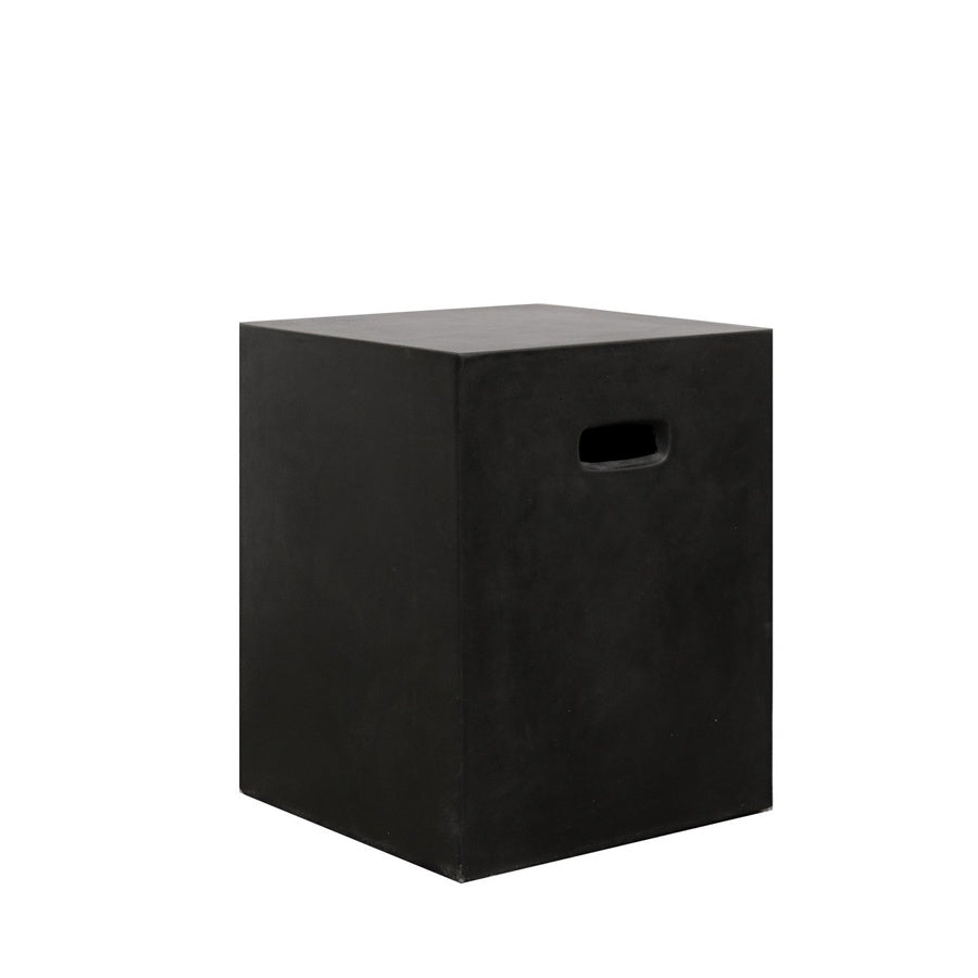 Concrete square stool