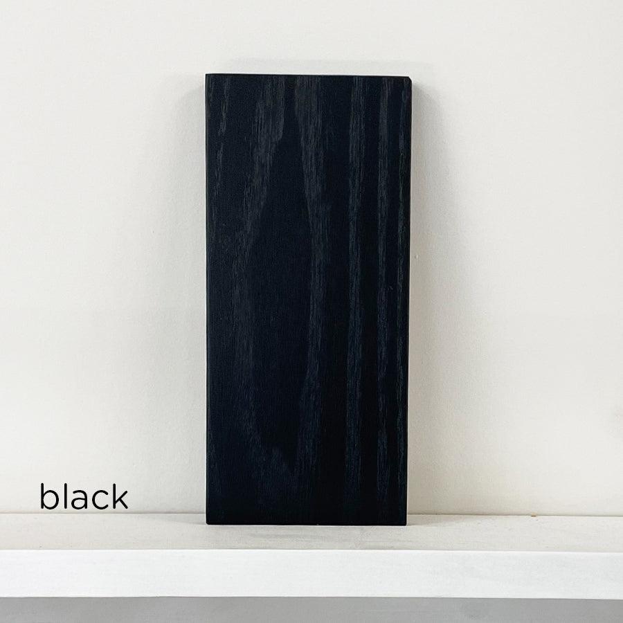black stain
