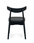 Host dining chair in black oak 