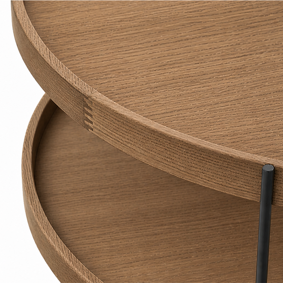 Breda Walnut Coffee Table