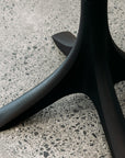 Outdoor cafe table in black