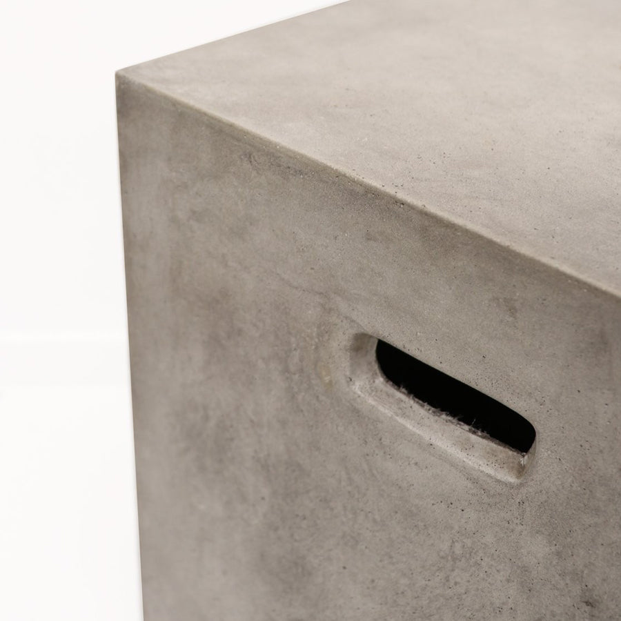 Concrete Square Stool